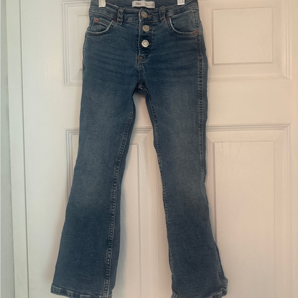 Girl flared size 7 Blue Jeans